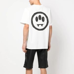 BARROW Logo-print Cotton T-shirt Size L